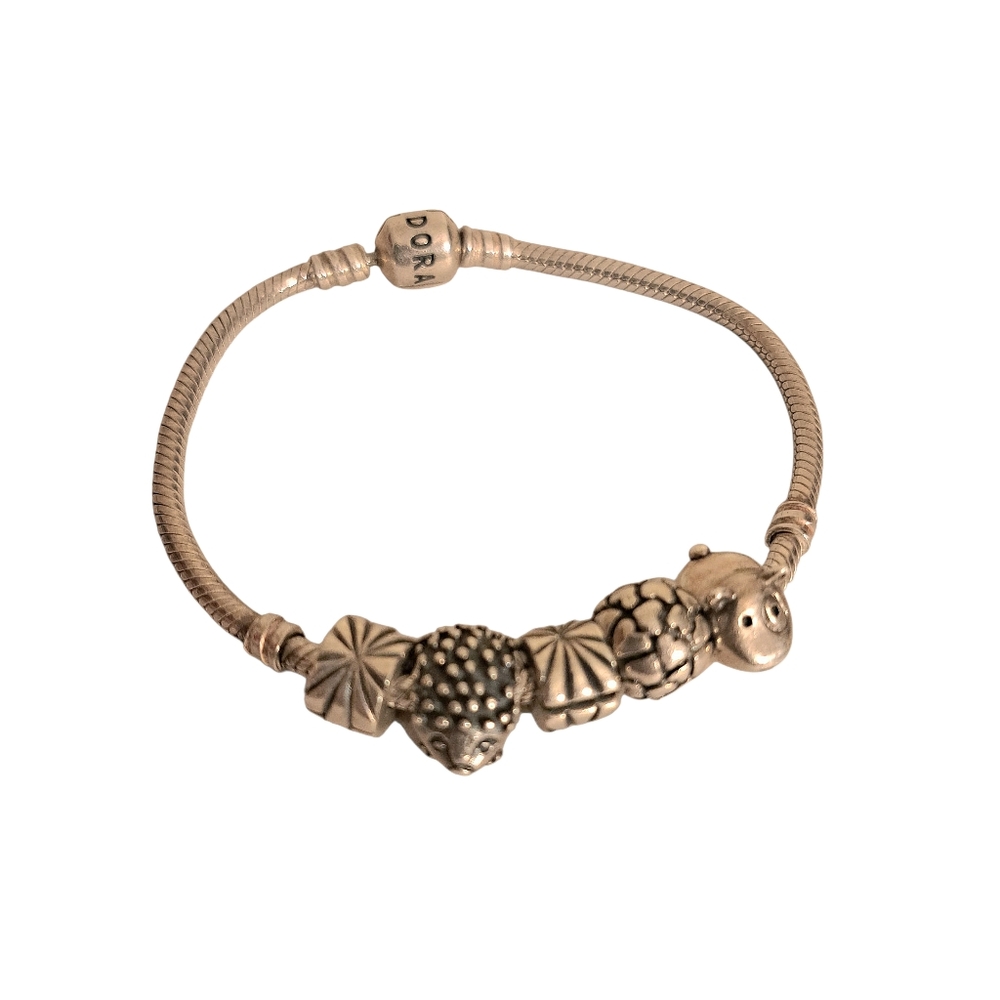 Pandora Sterling Silver Animal Theme Bracelet